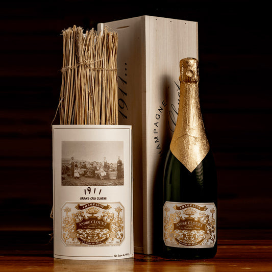 Champagne André Clouet Un Jour De 1911 Grand Cru WITH SINGLE WOODEN BOX