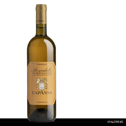 Capanna Moscadello Di Montalcino DOC 2019 Late Harvest (Sweet White) 500ml