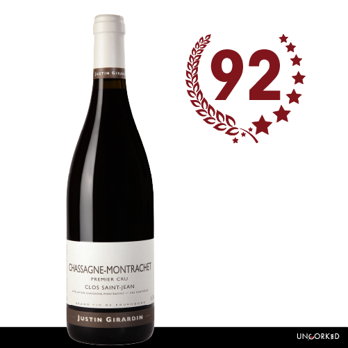 Justin Girardin Chassagne-Montrachet 1er Cru Clos Saint-Jean Rouge 2022
