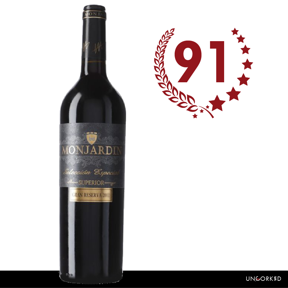 Castillo de Monjardin Sellecion Especial Gran Reserva Superior 2012