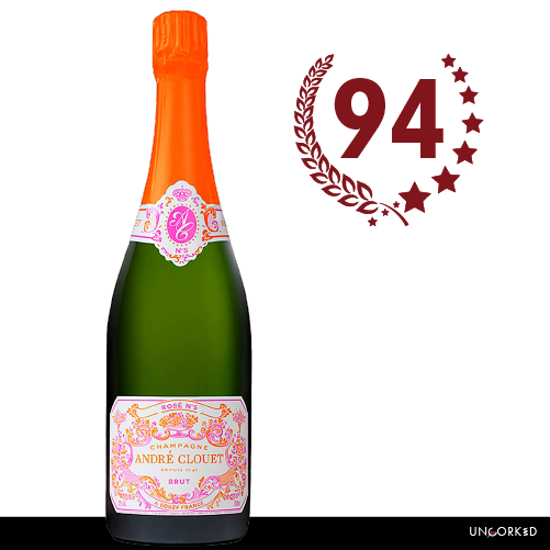 Champagne André Clouet Brut Rosé No.5 Grand Cru