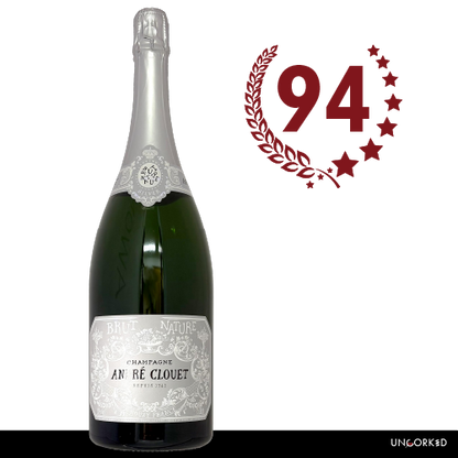 Champagne André Clouet Brut Nature Silver Grand Cru (MAGNUM)