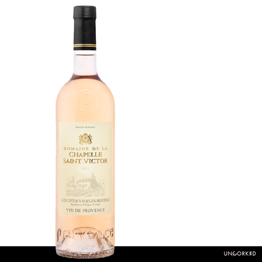 Domaine de la Chapelle St Victor Rose Provence Coteaux d'Aix 2024