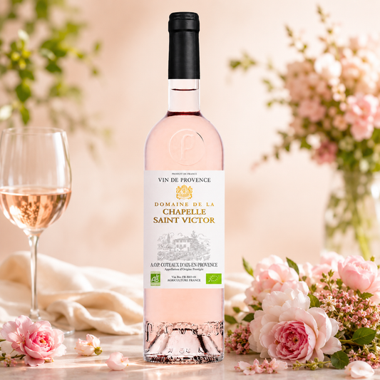 Domaine de la Chapelle St Victor Rose Provence Coteaux d'Aix 2024