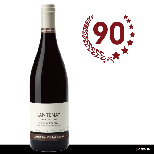 Justin Girardin Santenay 1er Cru La Maladière Rouge 2022