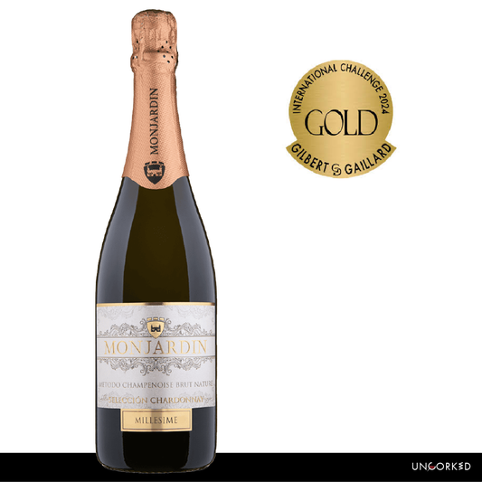 Castillo de Monjardin Seleccion Sparkling Chardonnay Methode Champenoise 2021