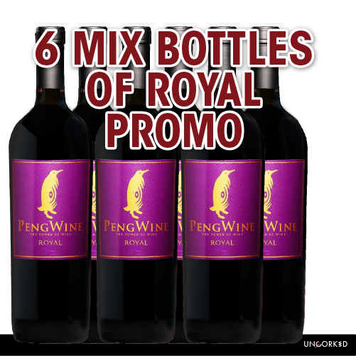 Pengwine Royal Red 6 BOTTLE OFFER - SPECIAL VINTAGE COLLECTION