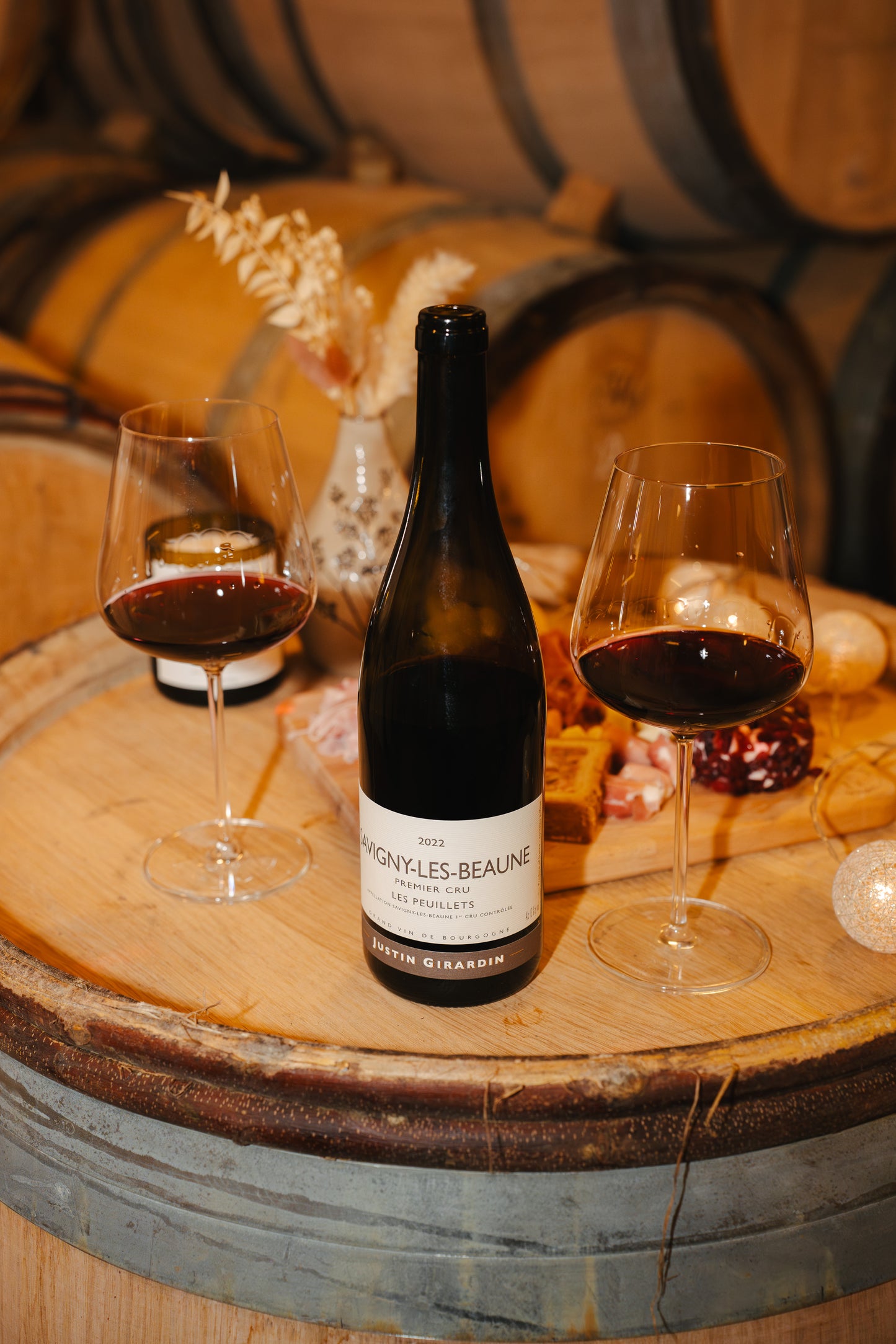 Justin Girardin Savigny-Les-Beaune 1er Cru Les Peuillets Rouge 2022